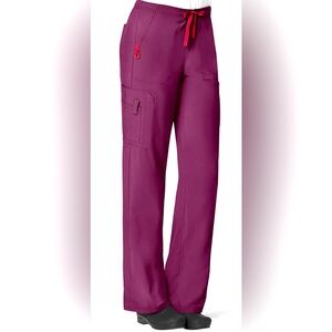 Cross-Flex Women's Boot Cut Cargo Scrub Pant
